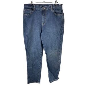 Full Blue Straight Jeans 12 Women’s Dark Wash Pre-Owned [#4325]
